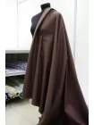 Хлопок с шерстью с ветрозащитной пропиткой MAX MARA В ёлочку коричневый DJ H53/2 KK50 25052618