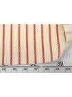 Костюмная шерсть MAX MARA Молочная в красную полоску DJ H62/2 FF20 25052625