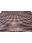 Хлопок костюмный в клетку MAX MARA Сливово-коричневый DJ H11/1 B70 25052653