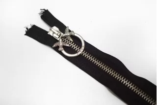 Молния металлическая PINKO Черная 34 см 15022647