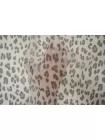 Шифон-креш шёлковый MAX MARA Леопард на молочном MM H28/1 N60 20042605
