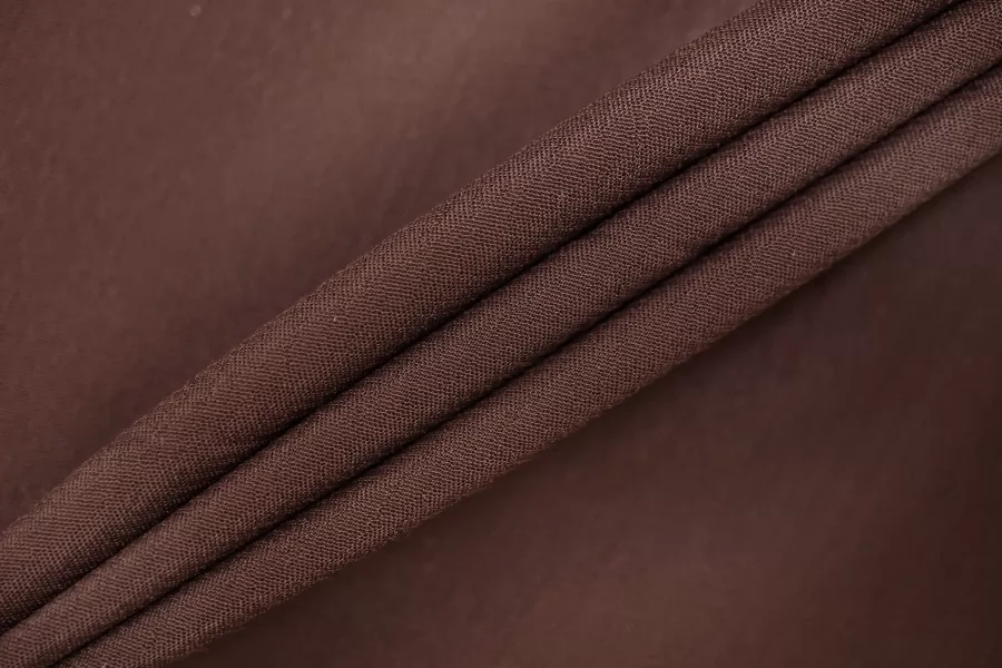 Вискоза креповая плательно-блузочная MAX MARA Бордово-коричневая MM H22/4 j30 20042608