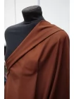 Хлопок костюмный сатиновый MAX MARA Терракотово-коричневый MM H10/4 E50 20042610