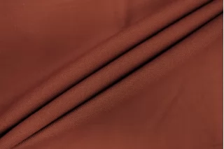 Хлопок костюмный сатиновый MAX MARA Терракотово-коричневый MM H10/4 E50 20042610
