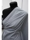 Рубашечный хлопок MAX MARA Чёрно-белая клетка MM H6/1 B30 20042616