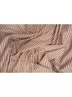 Рубашечный хлопок MAX MARA Бело-коричневый в полоску MM H5 A40 20042629