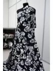 Хлопок рубашечно-плательный MAX MARA Чёрно-белый MM H9/4 A44 20042630