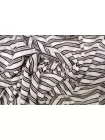 Льняной трикотаж MAX MARA Белый в винную полоску MM H46/5 W20 20042640