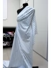 Рубашечный хлопок мерсеризованный MAX MARA Бело-голубая полоска MM Н5 А44 20042643