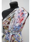 Шифон вискозный MAX MARA Абстрактные цветы MM H21/1  i10 20042647