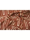 Хлопок рубашечно-плательный MAX MARA Орнамент бордовый MM H9/2 A44 20042648