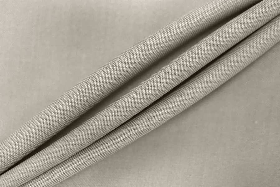 Костюмно-плательная шерсть с шелком MAX MARA  Серо-бежевая MM H61/4 ii10 20042649
