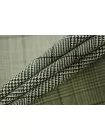 Полишерсть костюмно-плательная MAX MARA Гленчек чёрно-зелёная MM H62 FF40 20042651