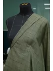 Полишерсть костюмно-плательная MAX MARA Гленчек чёрно-зелёная MM H62 FF40 20042651