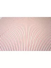 Батист хлопок с шёлком MAX MARA Вишнёвая полоска MM H2/3 O30 20042660