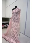 Батист хлопок с шёлком MAX MARA Вишнёвая полоска MM H2/3 O30 20042660