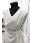 Шифон вискозный с люрексом MAX MARA Молочный MM H22/3 i10 20042672