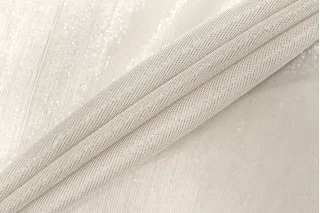 Шифон вискозный с люрексом MAX MARA Молочный MM H22/3 i10 20042672