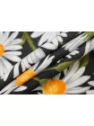 Джинса хлопковая MAX MARA Ромашки на зеленовато-сером MM H13 MM10 20042682