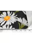 Джинса хлопковая MAX MARA Ромашки на зеленовато-сером MM H13 MM10 20042682