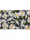 Джинса хлопковая MAX MARA Ромашки на зеленовато-сером MM H13 MM10 20042682