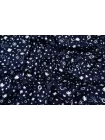 Вискоза твиловая MAX MARA Звёздное небо на тёмно-синем MM H21/12 i20 20042692