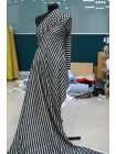 Вискоза с шёлком плательно-блузочная MAX MARA Чёрно-молочная ММ H31 N20 21042603
