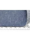 Джинса хлопковая вареная MAX MARA Сине-голубая с люрексом MM H13 MM30 21042638