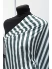 Рубашечный хлопок мерсеризованный MAX MARA Белый в зелёную полоску MM Н5 А30 21042649
