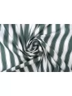 Рубашечный хлопок мерсеризованный MAX MARA Белый в зелёную полоску MM Н5 А30 21042649