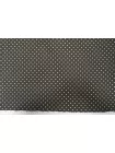 Хлопок плательно-костюмный MAX MARA Горошек на тёмном хаки ММ H9/4 A60 21042650