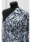 Хлопок рубашечно-плательный MAX MARA Морские раковины сине-белые MM H11/4 A60 21042666