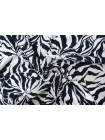 Хлопок рубашечно-плательный MAX MARA Морские раковины сине-белые MM H11/4 A60 21042666