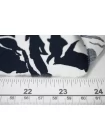 Хлопок рубашечно-плательный MAX MARA Морские раковины сине-белые MM H11/4 A60 21042666