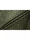 Шёлк на трикотаже костюмно-плательный MAX MARA Гусиная лапка зелёная MM H29/3 M40 21042682