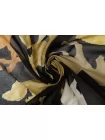 Батист хлопок с шёлком MAX MARA Лошади на чёрном MM H2/4 O30 21042687