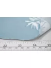 Вискоза твиловая MAX MARA Цветы на голубом MM H21 i30 21042688