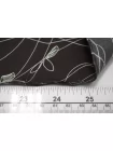 Шёлковый твил MAX MARA Цветы и штриховка MM H31/1 N60 21042689