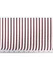 Хлопок сатиновый рубашечный MAX MARA Полоска бело-сливовая MM H5 A30 22042601