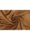 Атлас вискозный плательно-блузочный MAX MARA Карамельно-коричневый MM H22/1 J30 22042602