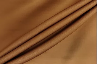 Атлас вискозный плательно-блузочный MAX MARA Карамельно-коричневый MM H22/1 J30 22042602