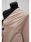 Рубашечный хлопок мерсеризованный MAX MARA Розовато-бежевый в белую полоску MM Н5 А30 22042616