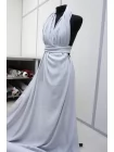 Вискоза креповая плательно-блузочная MAX MARA Светлая сиреневато-серая MM H22/4 J20 22042620