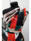Крепдешин шелковый MAX MARA Абстракция разноцветная MM H31 N40 22042625