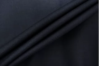 Фланель поливискозная костюмно-плательная MAX MARA Тёмно-синяя MM H63/4 AA70 22042629