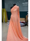 Вискоза твиловая MAX MARA Розовые и жёлто-зелёные сердечки MM H21/12 i20 22042632