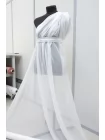 Шифон шелковый креш MAX MARA Молочный MM H28/2 O30 22042635