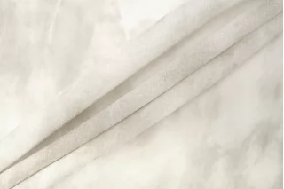 Шифон вискозный тай-дай Бело-бежевый BL H22/3 H70 10022614