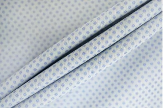 Шелк жаккардовый плательно-костюмный Голубой BL H29/2 N70 10022621