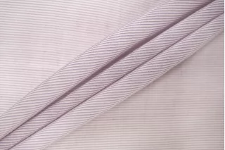 Батист тенсель с шёлком Бело-лиловая полоска BL H2/4 O10 10022624